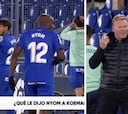 Movistar+ capta el momento en que Nyom desquicia a Koeman