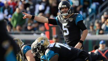 Bortles puede hundir a los Jaguars