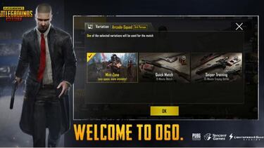 PUBG Mobile recibe la vista en primera persona y un nuevo modo arcade