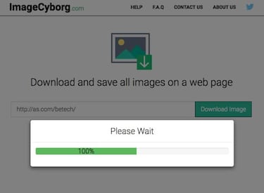Cómo descargar todas las fotos de una web con un click