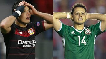 Javier Hernández has gone three months without getting on the scoresheet for either Leverkusen or the Mexico national team - 1264 minutes and counting.