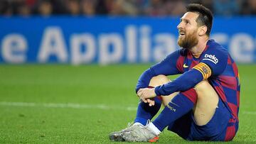 29/10/19 PARTIDO PRIMERA DIVISION
BARCELONA - REAL VALLADOLID
MESSI
PUBLICADA 29/11/19 NA MA12 5COL (COMO SILUETA)