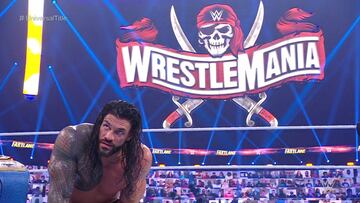 Roman Reigns en WWE Fastlane 2021.