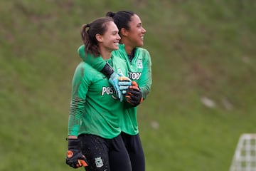 Entrenamiento de Nacional Femenino.