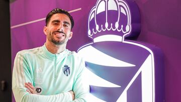 Kike Pérez, jugador del Real Valladolid.