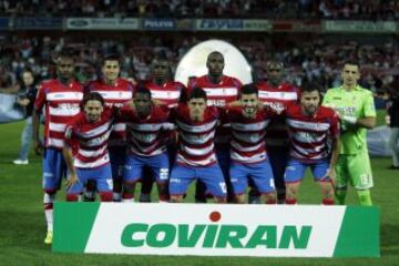 Como casi toda la temporada, Iturra fue titular en el Granada.