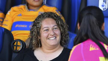 Milagros Martinez head coach of Tigres during the game Queretaro vs Tigres UANL, corresponding to Round 11 of the Torneo Apertura 2023 of the Womens Liga BBVA MX, at La Corregidora Stadium, on September 15, 2023.
<br><br>
Milagros Martinez Directora Tecnica de Tigres durante el partido Queretaro vs Tigres UANL, correspondiente a la Jornada 11 del Torneo Apertura 2023 de la Liga BBVA MX Femenil, en el Estadio La Corregidora, el 15 de Septiembre de 2023