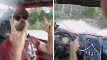 Otro lío de Diego Costa: se graba con un buggy a toda velocidad por la selva