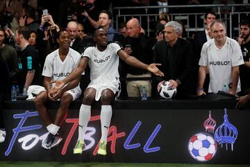 Mourinho, Patrick Kluivert, Stephane Chapuisat y Usain Bolt.