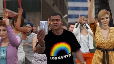 Grand Theft Auto V celebra el Orgullo Gay con un mod