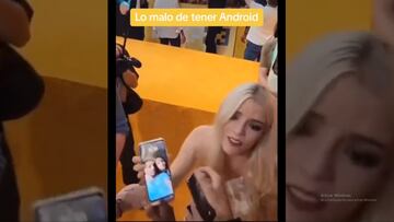 Anya Taylor-Joy y su viral problema con un celular Android