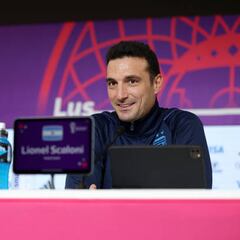 Scaloni: “Corregimos en el descanso y vieron lo que pasó, que el ‘10 ‘resolvió el partido”