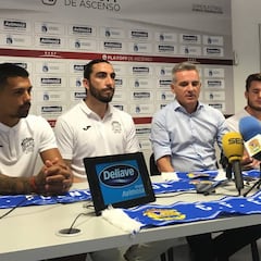 El Fuenlabrada presenta a sus tres primeros fichajes