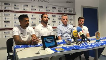 Presentación de los nuevos fichajes del Fuenlabrada