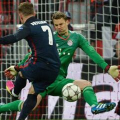 Griezmann y Giroud ya le han marcado a Neuer este curso