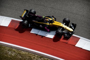 Carlos Sainz con Renault, saldrá en la séptima posición.