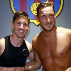 Totti revienta a Messi y cuestiona sus Balones de Oro