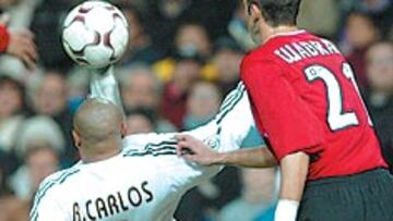 <b>EN EL ALAMBRE</b>. Roberto Carlos no atraviesa su mejor momento en el Madrid.