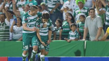 Santos Laguna venció a New York Red Bulls en Concachampions