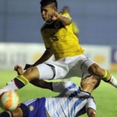Colombia empata 1-1 con Argentina y se aleja del Mundial