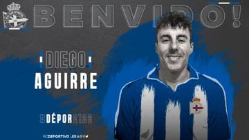 Diego Aguirre, nuevo jugador del Deportivo.