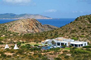 La exclusiva villa en el islote Tagomago