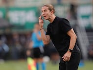 Filipe, en la final de la Copa Libertadores entre el Palmeiras y el Flamengo.