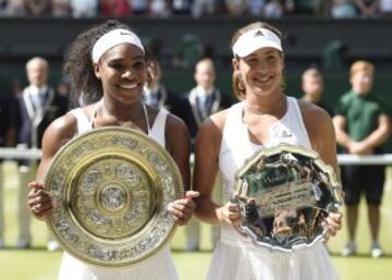 La final femenina de Wimbledon en im¨¢genes