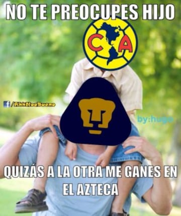 Los memes calientan el Pumás vs América; Clásico Capitalino