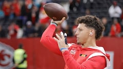 The Kansas City Chiefs quarterback is currently preparing to take on the San Francisco 49ers on Las Vegas in Sunday 11 February.