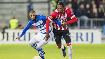 El volante mexicano no se vio envuelto en ninguna anotación en la victoria 4-1 de su equipo al De Graafschap.