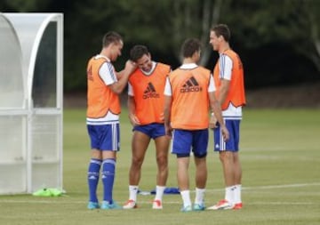 El Chelsea de Falcao y Cuadrado se prepara para la final de la Community Shield