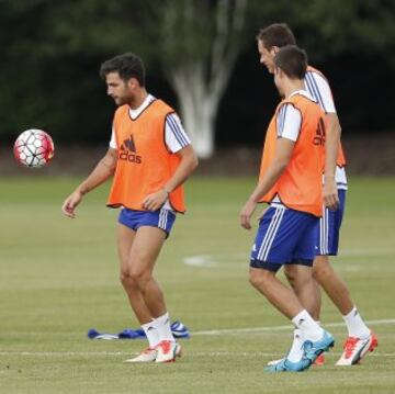 El Chelsea de Falcao y Cuadrado se prepara para la final de la Community Shield