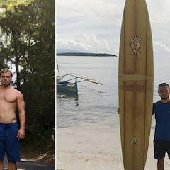 Un surfista pierde su tabla en una ola gigante y la recupera 2 años después a 8.000 kilómetros