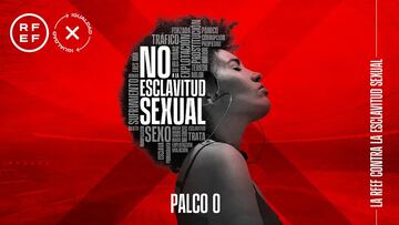 El partido de la Selección en Córdoba, contra la esclavitud sexual