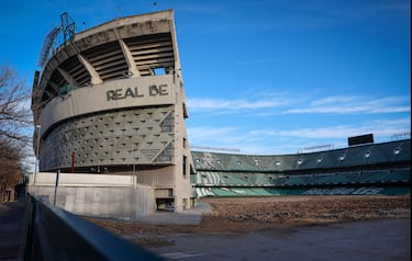 Obras en el Benito Villamarín,