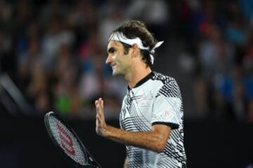 Federer-Nadal: the best pics. from the Australian Open