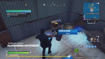 Registramos un cofre en Plataforma Patituerta