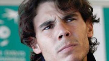 PASO A PASO. Rafa Nadal ha insistido en que cuenta con la Copa Davis en su calendario, pero ha avisado de que no puede saber cómo se encontrará en julio.