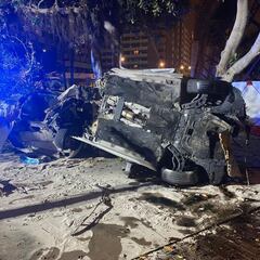 Mueren dos jóvenes en accidente de coche y el conductor da positivo en alcohol y drogas