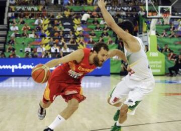 Sergio Rodríguez y Rulzinho Neto.