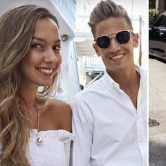 Marcos Llorente: el divertido ejercicio con el que entrena a su novia
