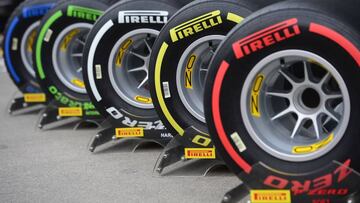 Los compuestos de Pirelli. 