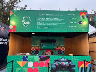 Los elevados precios en la comida del GP de México
