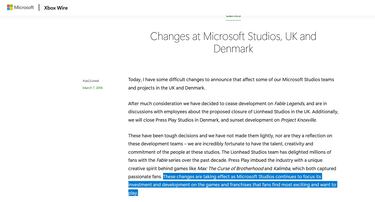 Xbox said they would learn from their mistakes, but they've done it again: here's what happened to the creators of Fable