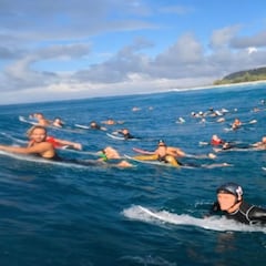 Consecuencias de la masificación del surf: olas abarrotadas
