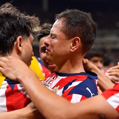 Tearful Javier ‘Chicharito’ Hernández celebrates Chivas goal