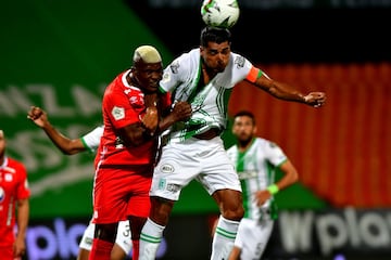 Los de Osorio reaccionaron sobre el final cuando América les cedió espacio y los dejó jugar cerca de Graterol para marcar el descuento con Andrade y finalmente conseguir el empate en la última jugada del partido con un remate de Rovira cayendo al suelo después de disputar la pelota.

