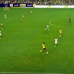 Arabia ha de cambiar esto si quiere ser élite: vean a Benzema en el gol decisivo de João y Cristiano