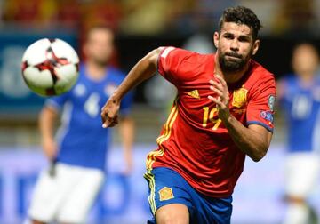 Spain's forward Diego Costa